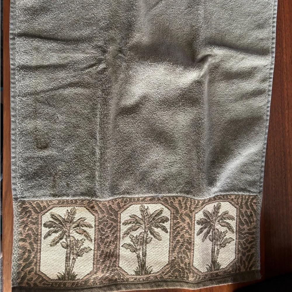 Palm Tree Decorative Towel Lot of 5 pcs